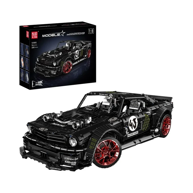 Чорний конструктор Ford Mustang Hoonicorn