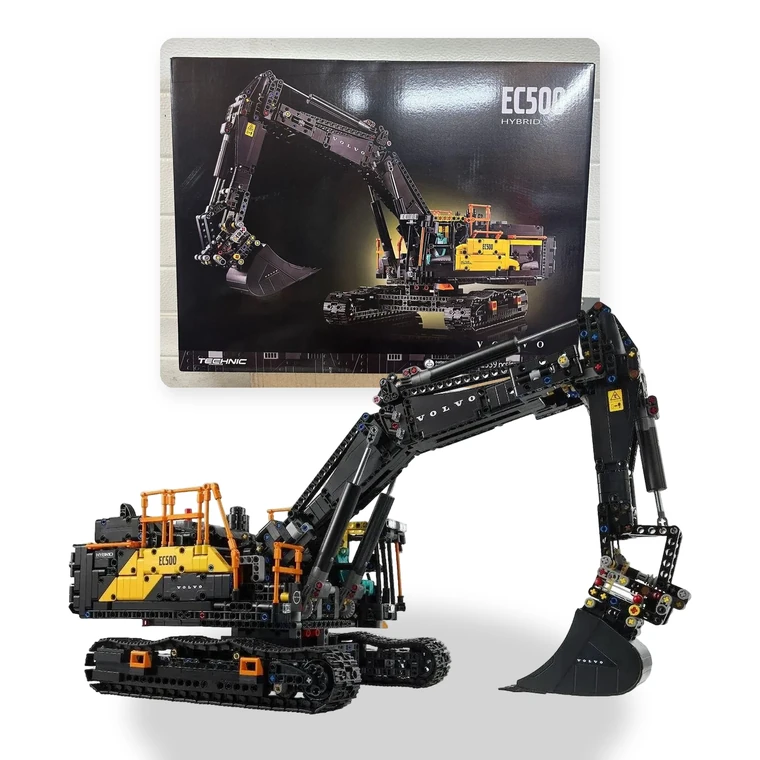 Величезний авто- конструктор екскаватор Volvo EC500 Hybrid Excavator