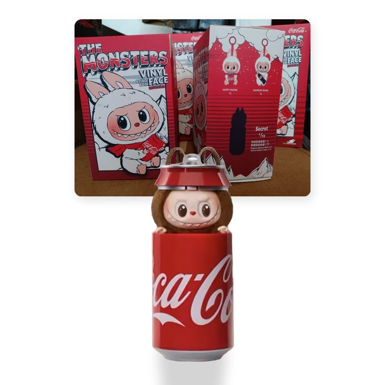 Лабубу (Labubu) у банці Coca-Cola