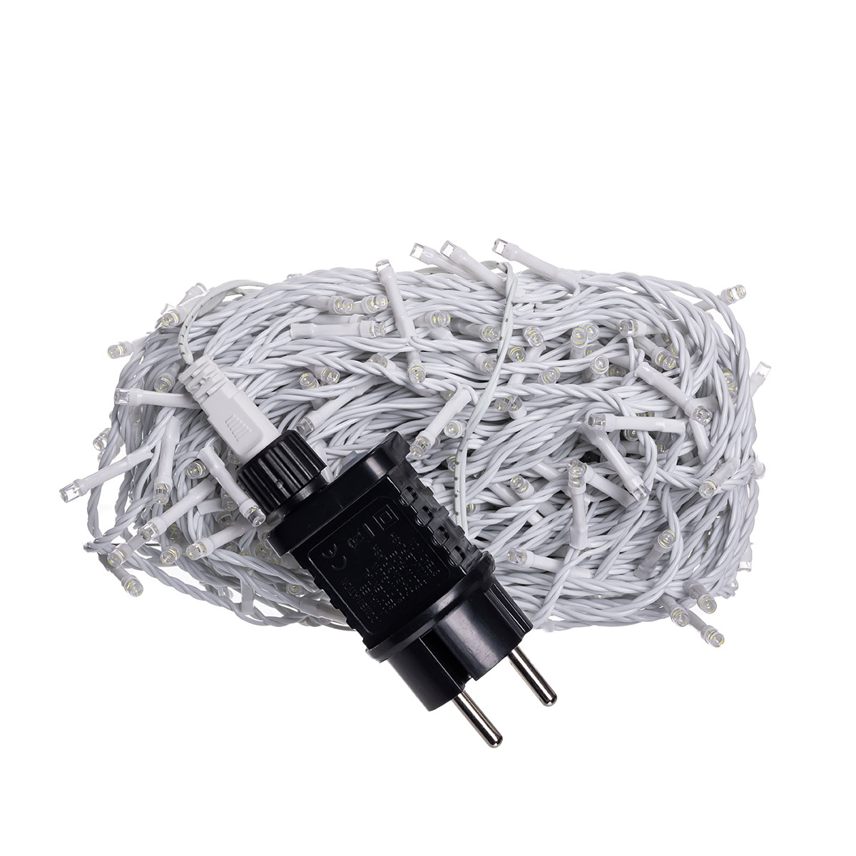 Гірлянда Нитка вулична 30 м 300 LED білий провід Жовтий CF300L30MWY