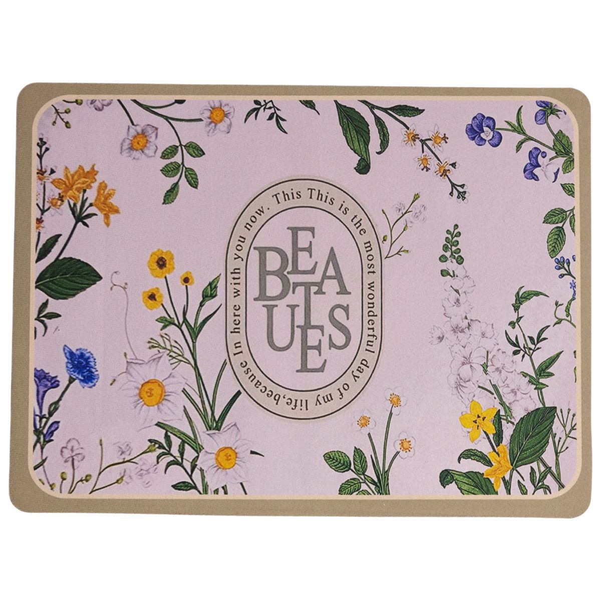 Килимок діатомітовий для сушіння посуду Beauties 40*30 см Yiwu HP-42-193