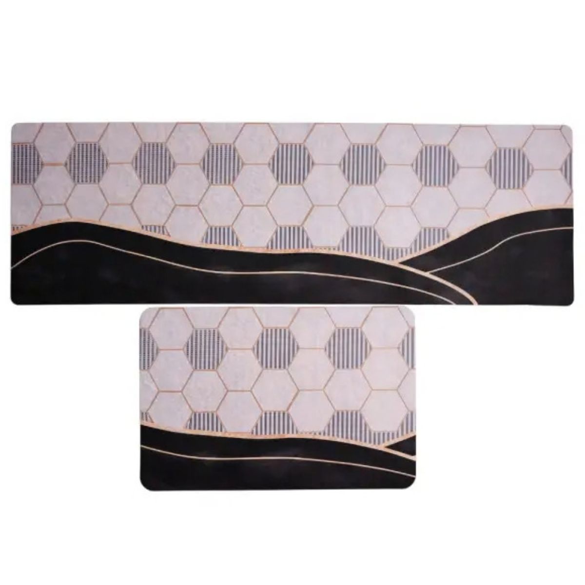 Набір килимків діатомітових для кухні Honeycomb 58*38 см/118*38 см Yiwu HP-42-208