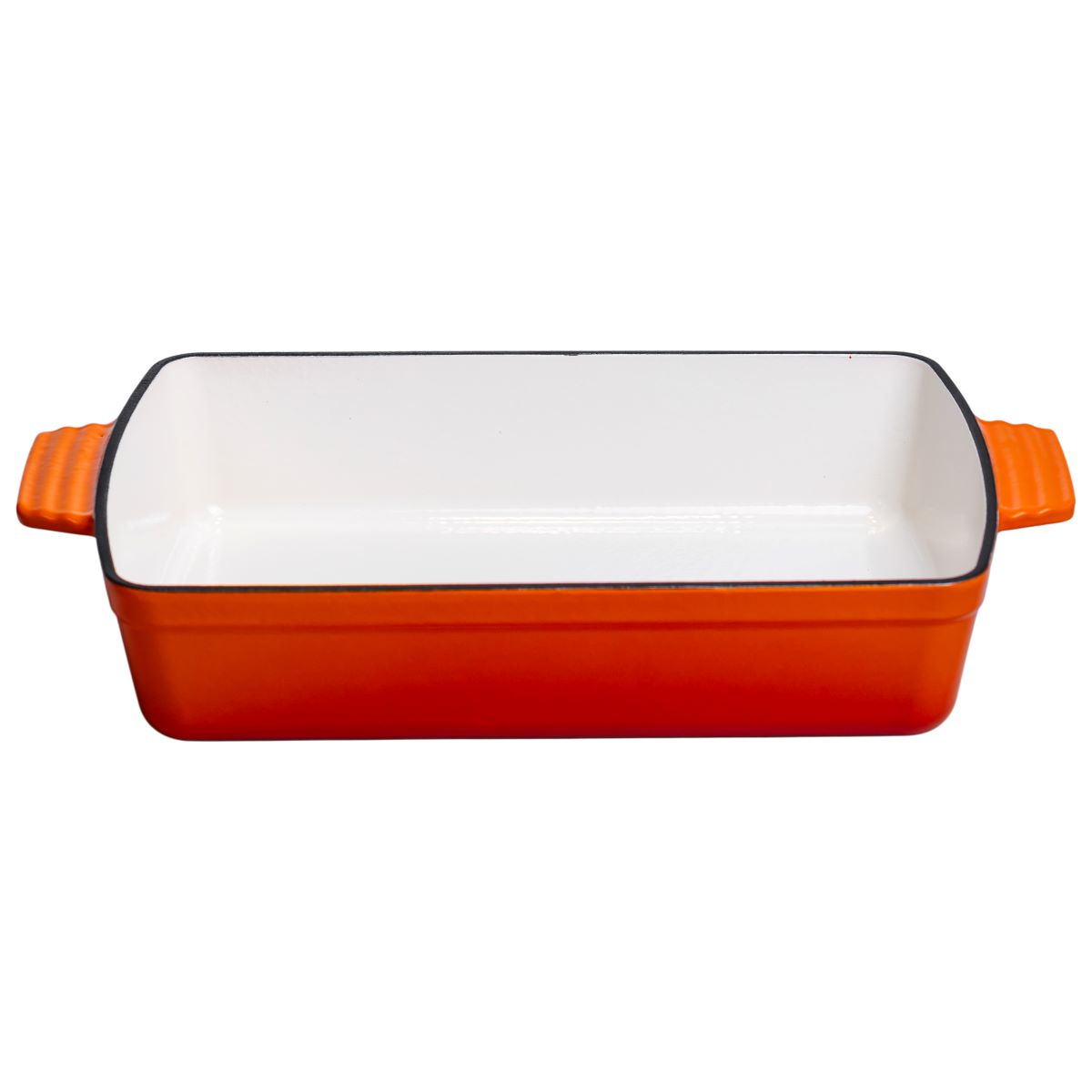 Форма для запікання чавунна 3 л, помаранчевий Yiwu HP-FLG-16 ORANGE