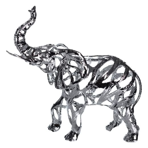 Декоративна фігурка Elephant 25х10х25 см металева HP-7-10