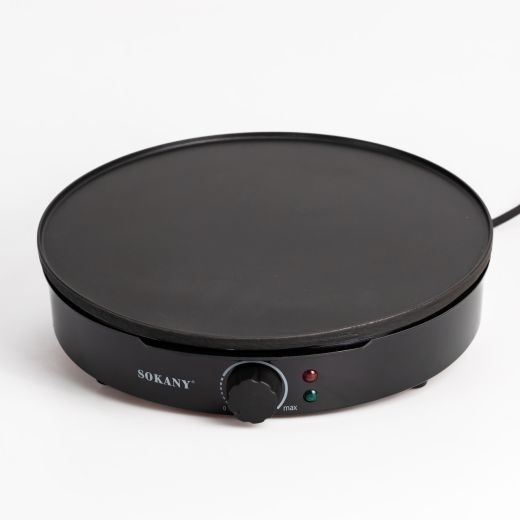 Млинниця електрична Sokany SK-BBQ-842 електромлинниця Ø30 см автоматична млинниця для дому професійна
