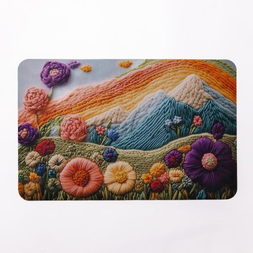 Килимок діатомітовий з 3D-ефектом Sunset Meadow 58*38 см універсальний HP-42-33