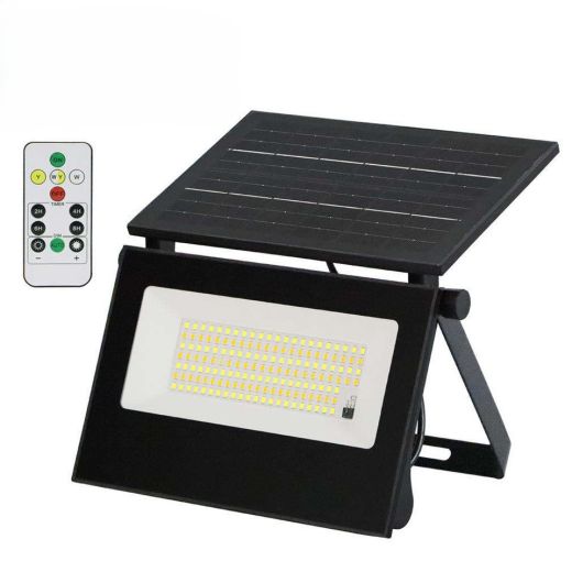 Вуличний LED ліхтар на сонячних батареях 154 LED 300 Вт із сонячною панеллю HP-5-59