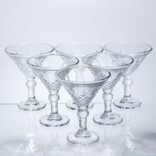 Набір креманок Golden Martini 6 штук по 215 мл коктейльні HP-17-58